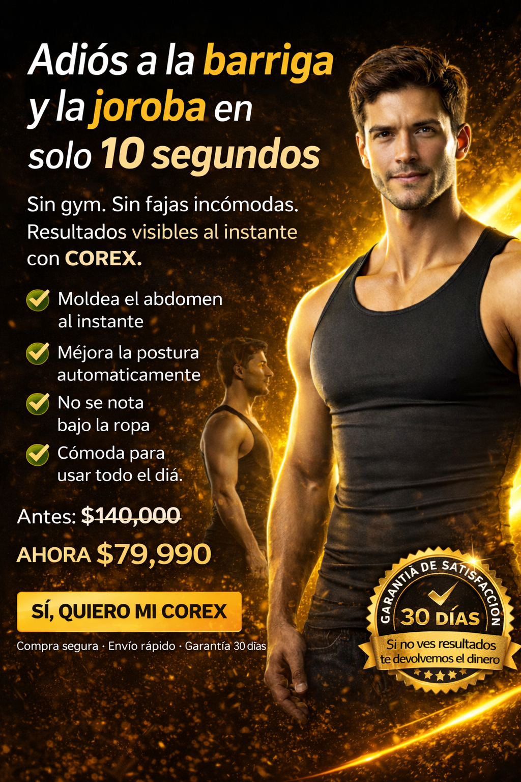 Camisilla de compresion - COREX